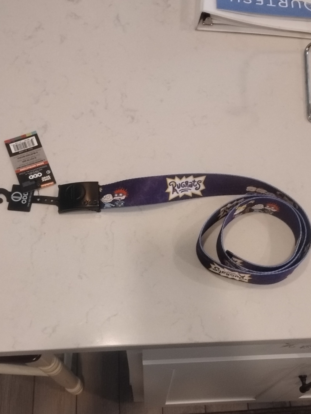 Nickelodeon Rugrats Purple Novelty Belt OSFA